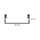 40x14 mm Kanal Led Profili